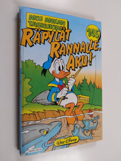 Walt Disney : Räpylät rannalle, Aku!