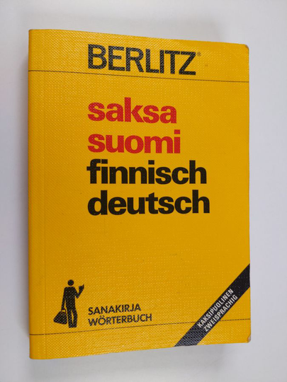 Saksa-suomi, suomi-saksa sanakirja Wörterbuch deutsch-finnisch, finnisch-deutsch