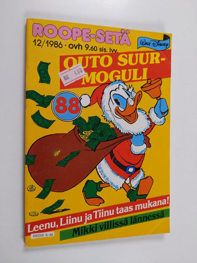 Walt Disney : Roope-setä 12/1986