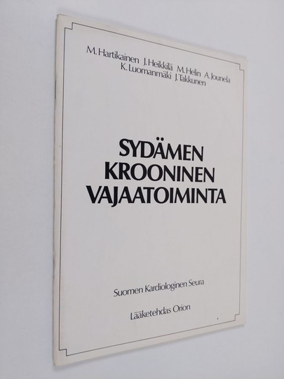 Sydämen krooninen vajaatoiminta