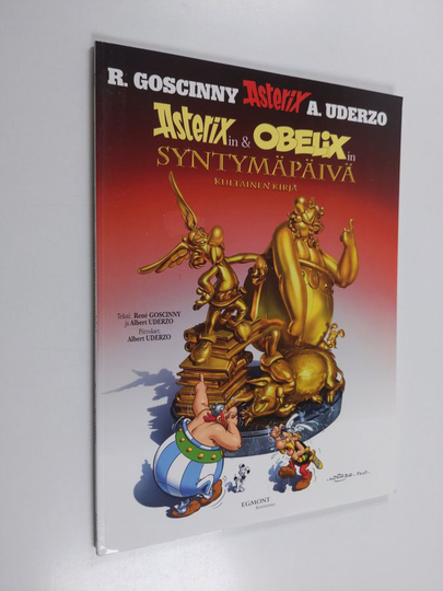 Goscinny ym. : Asterixin & Obelixin syntymäpäivä : kultainen kirja