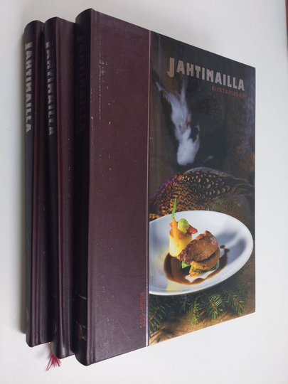 Jyri ym. Hänninen : Jahtimailla 1-3 : Riistaruoat ; Riistanisäkkäät ; Riistalinnut