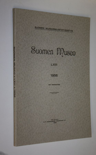 Suomen museo LXIII 1956