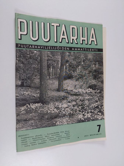 Puutarha 7/1955
