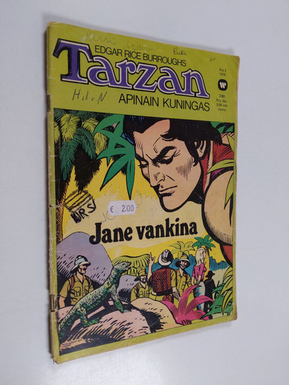 Edgar Rice Burroughs : Tarzan : apinain kuningas N:o 2/1975