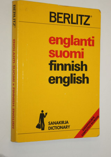Englanti-suomi, suomi-englanti sanakirja = english-finnish, finnish-english dictionary