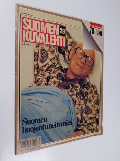 Suomen kuvalehti n:o 29/1974 (näköispainos)