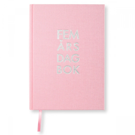 Paperstyle 5-Vuoden Päiväkirja A5 Tea Rose