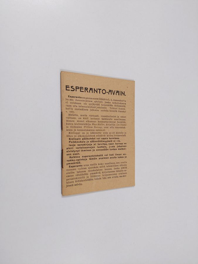 Esperanto-avain