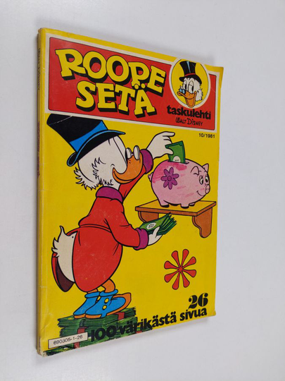 Walt Disney : Roope-setä 10/1981