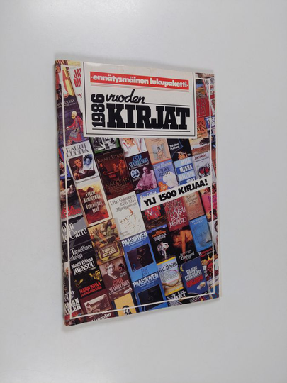 Vuoden 1986 kirjat