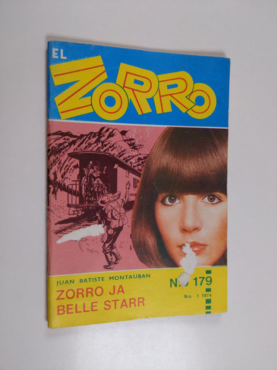 El Zorro nro 179 1/1974 : Zorro ja Belle Starr