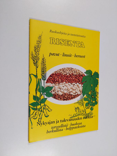 Ruokaohjeita ja tuotetietoa : Risenta pavut, linssit, herneet