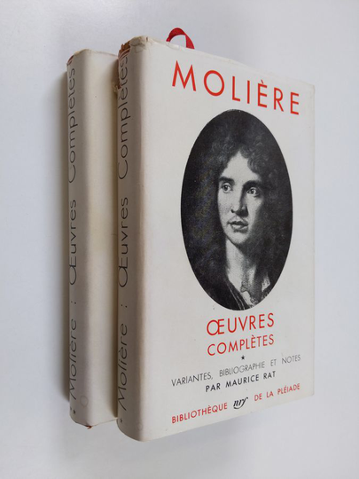Moliere : Oeuvres completes I-II :variantes, bibliographie et notes par Maurice Rat