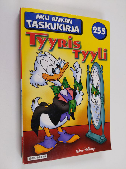 Walt Disney : Aku Ankan taskukirja 255 : Tyyris tyyli