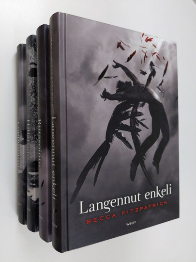 Becca Fitzpatrick : Langennut Enkeli 1-4 : Langennut enkeli ; Hiljaisuus ; Riitasointu ; Loppusoitto