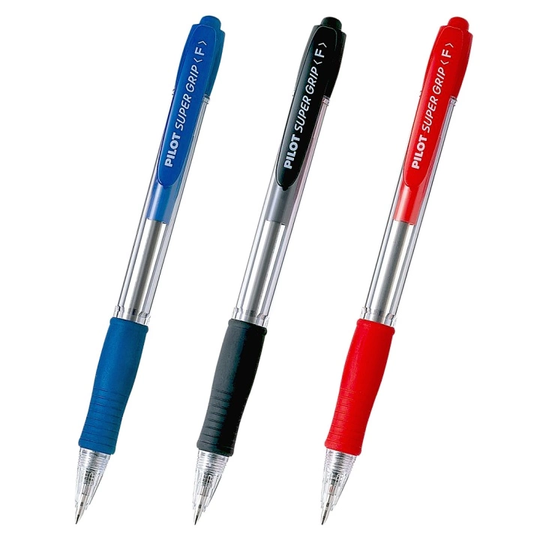 Pilot Kuulakärkikynä Super Grip Fine Blue