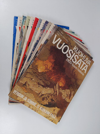 Kuohuva vuosisata - 1900 luvun historia paketti 1-13/1974