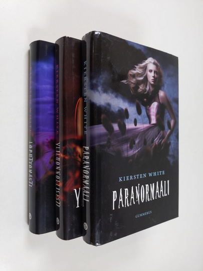 Kiersten White : Paranormaali-sarja - 3 kirjaa : Paranormaali ; Yliluonnollisesti ; Loputtomasti