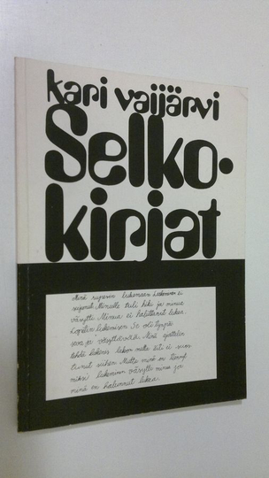Kari Vaijärvi : Selkokirjat
