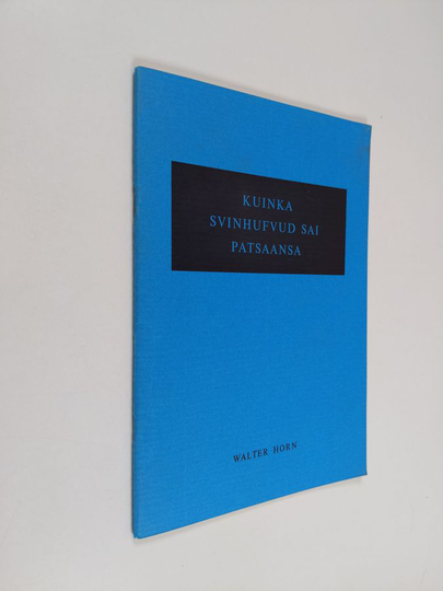 Walter Horn : Kuinka Svinhufvud sai patsaansa joulukuun 15. päivänä 1971
