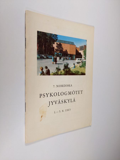 7. Nordiska psykologmötet Jyväskylä 1.-5.8.1965