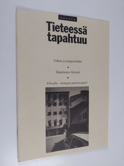Tieteessä tapahtuu 4/1996