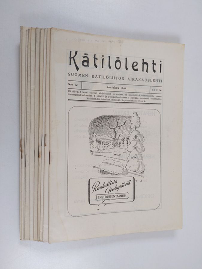 Kätilölehti 1946 (vuosikerta)