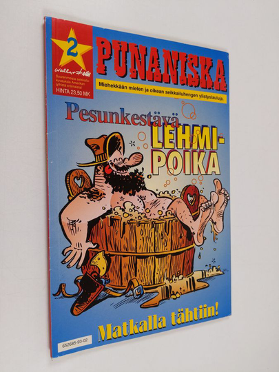 Wallu : Punaniska 2 : Pesunkestävä lehmipoika matkalla tähtiin!