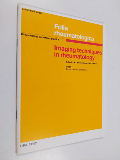 P. Vock ym. : Folia rheumatologica - Imaging techniques in rheumatology