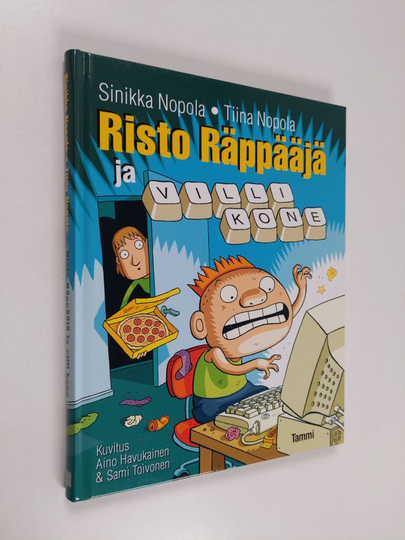 Sinikka Nopola : Risto Räppääjä ja villi kone