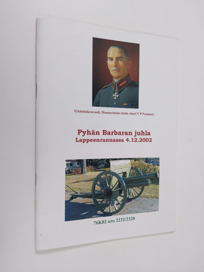 Pyhän Barbaran juhla Lappeenrannassa 4.12.2002