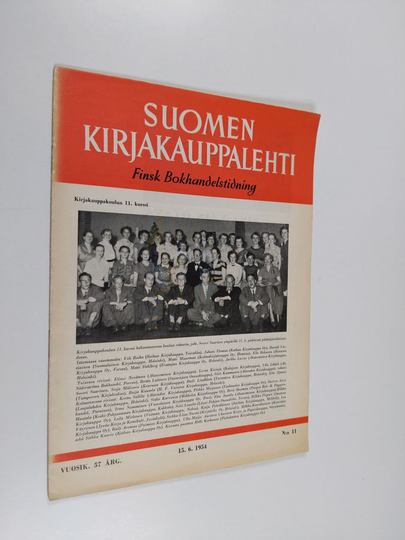 Suomen kirjakauppalehti 11/1954