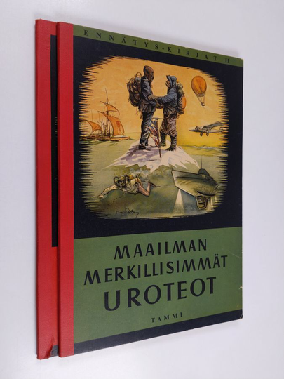 Åke Löfgren : Ennätyskirjat 2-3 : Maailman merkillisimmät urotyöt ; Maailman suurin seikkailu