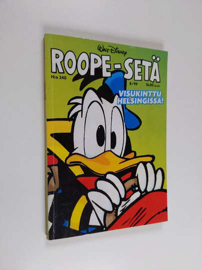 Walt Disney : Roope-setä 8/99 : Visukinttu Helsingissä