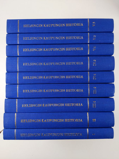 Helsingin kaupungin historia 1-5:3 (9 kirjaa)