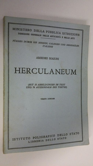 Amedeo Maiuri : Herculaneum
