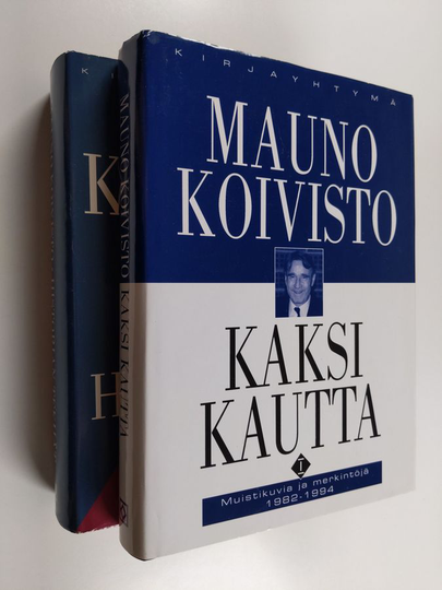 Mauno Koivisto : Kaksi kautta 1-2 : Muistikuvia ja merkintöjä 1982-1994