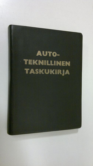 E. Viitasalo (toim.) : Autoteknillinen taskukirja