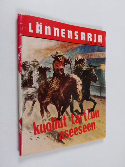 Lännensarja 12/1963 : Kuollut tarttuu aseeseen