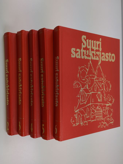 Suuri Satukirjasto 2-6 (osa 1 puuttuu)