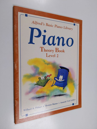 Morton Manus ym. : Alfred's Basic Piano Library - Theory Book level 2