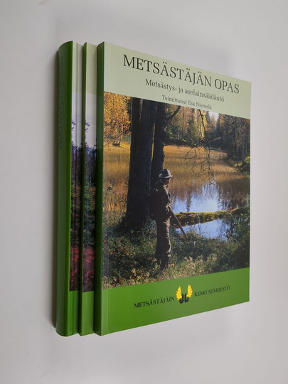 Esa Niemelä : Metsästäjän opas + metsästys- ja aselainsäädäntö kotelossa