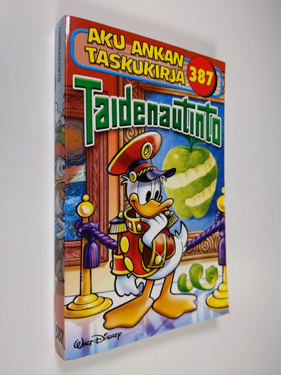 Walt Disney : Aku Ankan taskukirja 387 : Taidenautinto