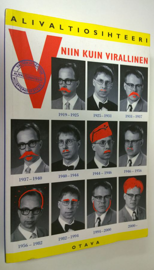 Simo Frangen : Alivaltiosihteeri : v niin kuin virallinen : tunteita ja tuoksuja 1999