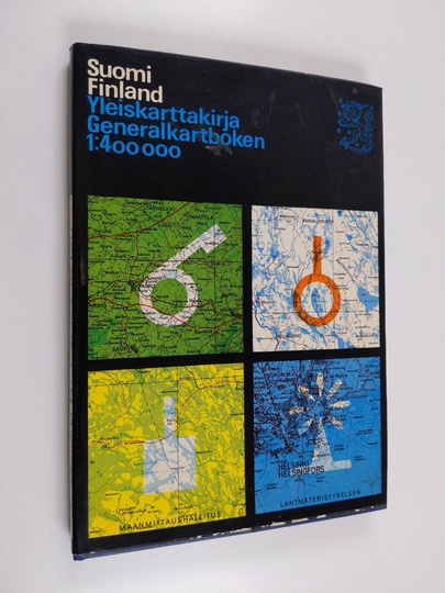 Suomi : yleiskarttakirja 1:400000 = Finland : generalkartboken 1:400000