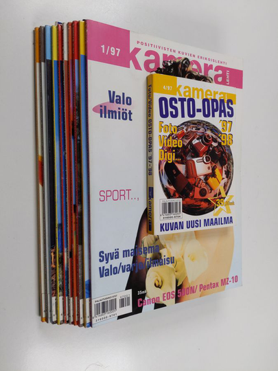 Kameralehti vuosikerta 1997 (1-12 +Foto/video osto-opas '97-'98)