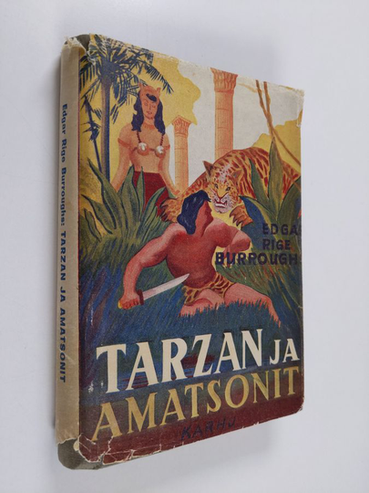 Edgar Rice Burroughs : Tarzan ja amatsonit : apinain Tarzan villinaisten maassa