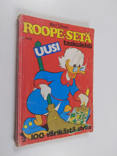 Walt Disney : Roope-Setä taskulehti 2/1978