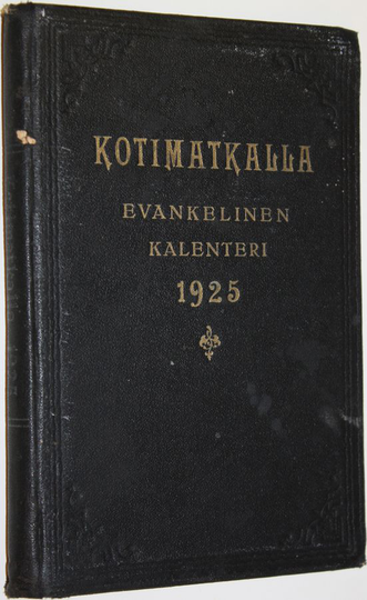 Kotimatkalla : evankelinen kalenteri 1925